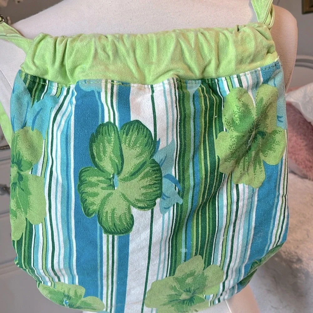 Canvas Tropical Back Pack - Picture 3 of 9
